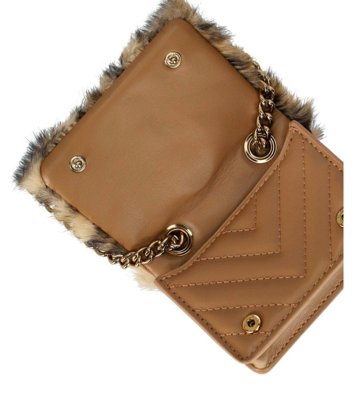 KURT GEIGER MICRO KENSINGTON BEIGE CROSSBODY BAG
