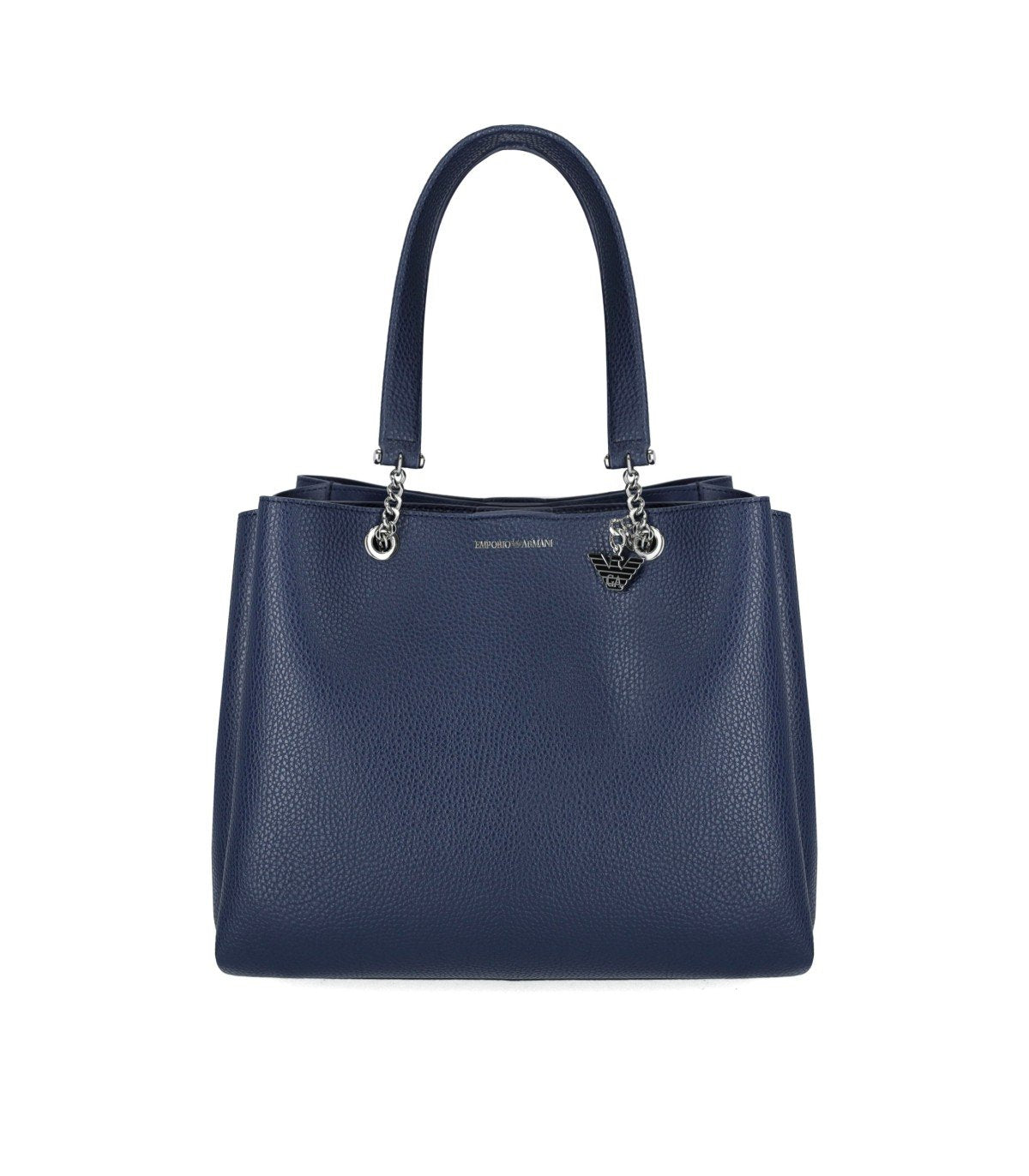 BOLSO SHOPPING CHARM AZUL MARINO EMPORIO ARMANI