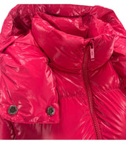 ADD WET NYLON SUPER NOVA HOODED DOWN JACKET