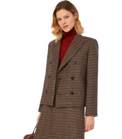 BLAZER DOPPIOPETTO GERUSIA MARRONE MAX MARA WEEKEND