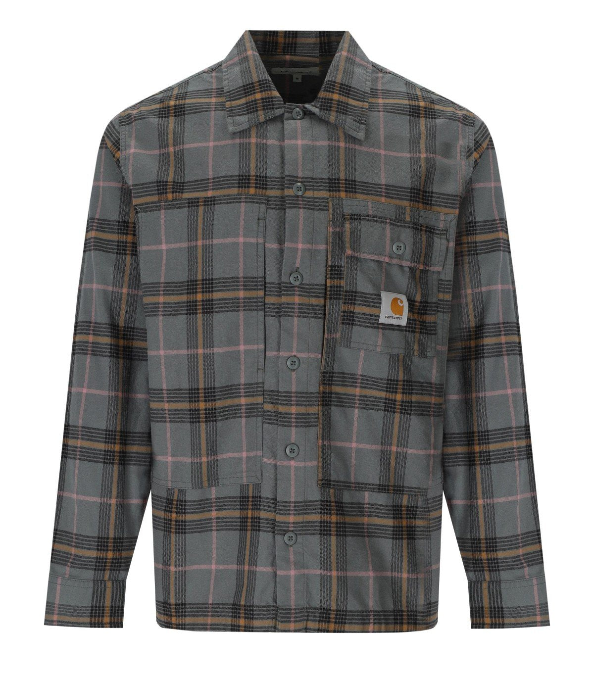 CAMICIA L/S HADLEY CHECK GRIGIA CARHARTT WIP