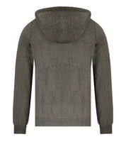 BOB DROP DARK BROWN HOODIE