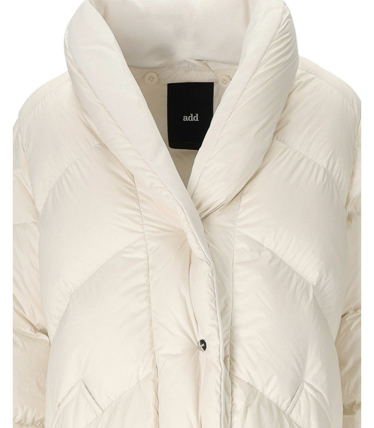 ADD COCOON RICE LONG DOWN JACKET