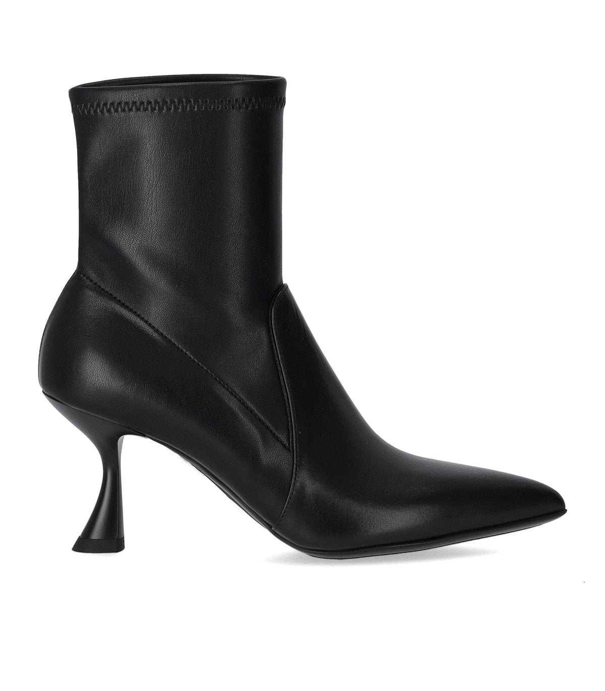 SERGIO LEVANTESI JUNNY BLACK HEELED ANKLE BOOT
