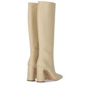 SERGIO LEVANTESI VIOLA CREAM HIGH BOOT