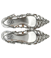 DÉCOLLETÉ SLINGBACK BIZARRE ARGENTO ASH