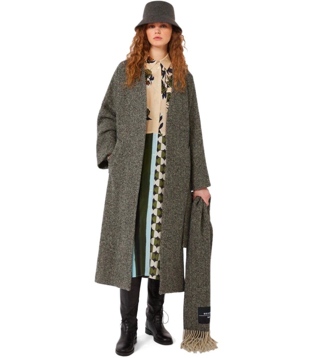 CAPPOTTO CON CINTURA ZENICA NERO MAX MARA WEEKEND