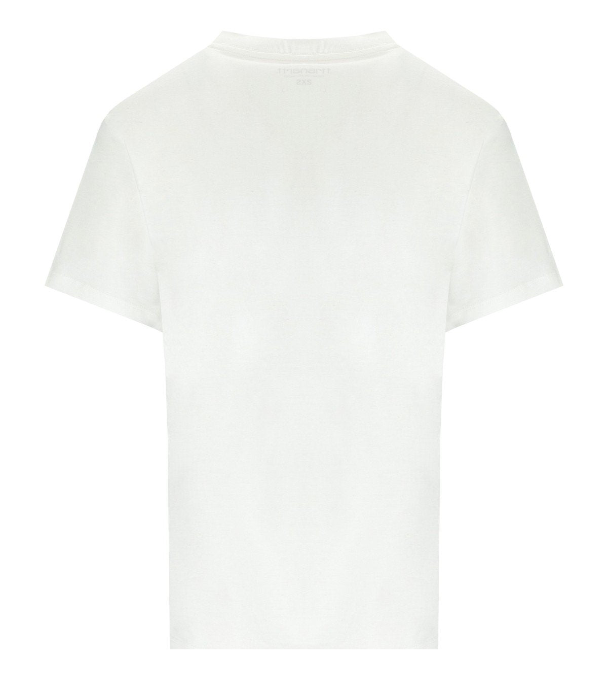 CARHARTT WIP W'S S/S POCKET HEART WHITE T-SHIRT