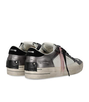 CRIME LONDON SK8 DELUXE GUNMETAL SNEAKER