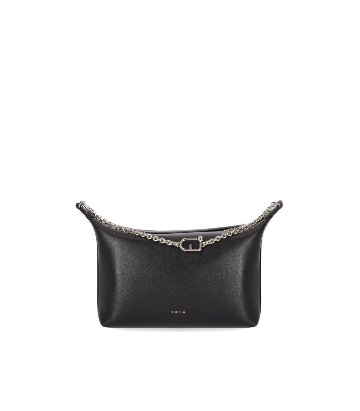 FURLA NUVOLA MINI BLACK CROSSBODY BAG