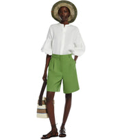 PANTALÓN CORTO ECUBA VERDE MAX MARA WEEKEND