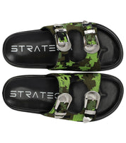 STRATEGIA MILITARY JACQUARD SLIDE