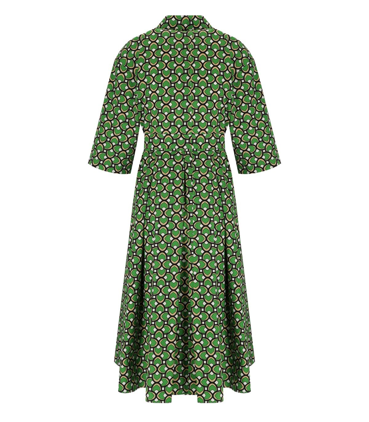 MAX MARA WEEKEND VARENNA GREEN SHIRT DRESS