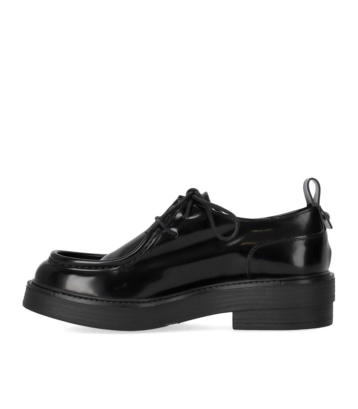 STRATEGIA BLACK LACE-UP SHOE