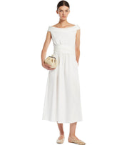 MAX MARA WEEKEND PROSIT WHITE DRESS