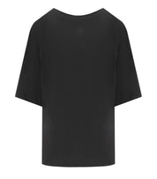 MAX MARA BEACHWEAR RIGEL BLACK BLOUSE