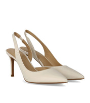ZAPATO DE TACÓN SLINGBACK ALINA FLEX CREMA MICHAEL KORS