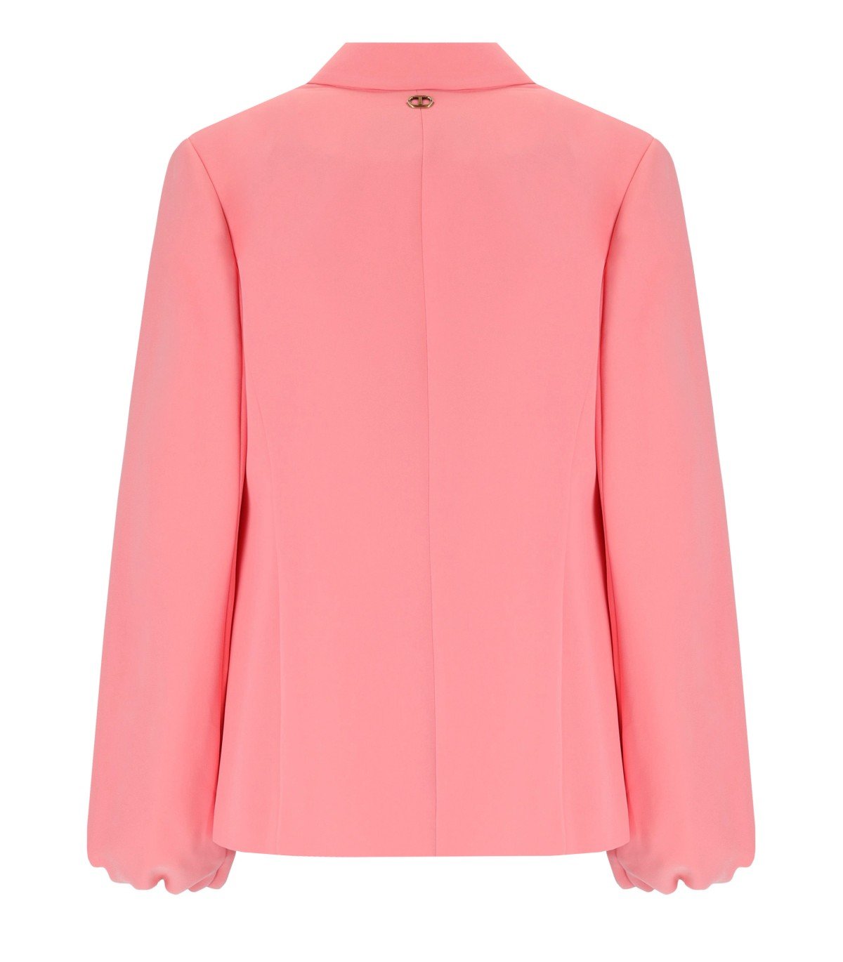 TWINSET PINK SINGLE-BREASTED BLAZER