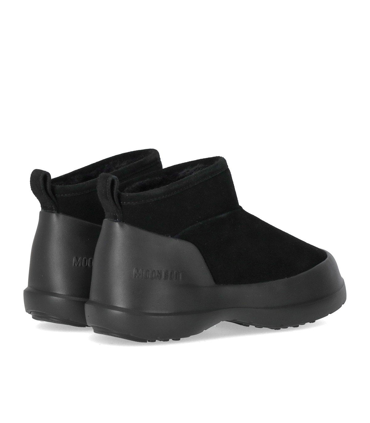 MOON BOOT LUNA LOW BLACK ANKLE BOOT