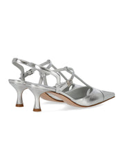 ZAPATO DE TACÓN SLINGBACK EDVIGE PLATA SERGIO LEVANTESI