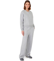 PANTALONE FOLK GRIGIO MÉLANGE MAX MARA WEEKEND