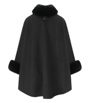 TWINSET BLACK CAPE