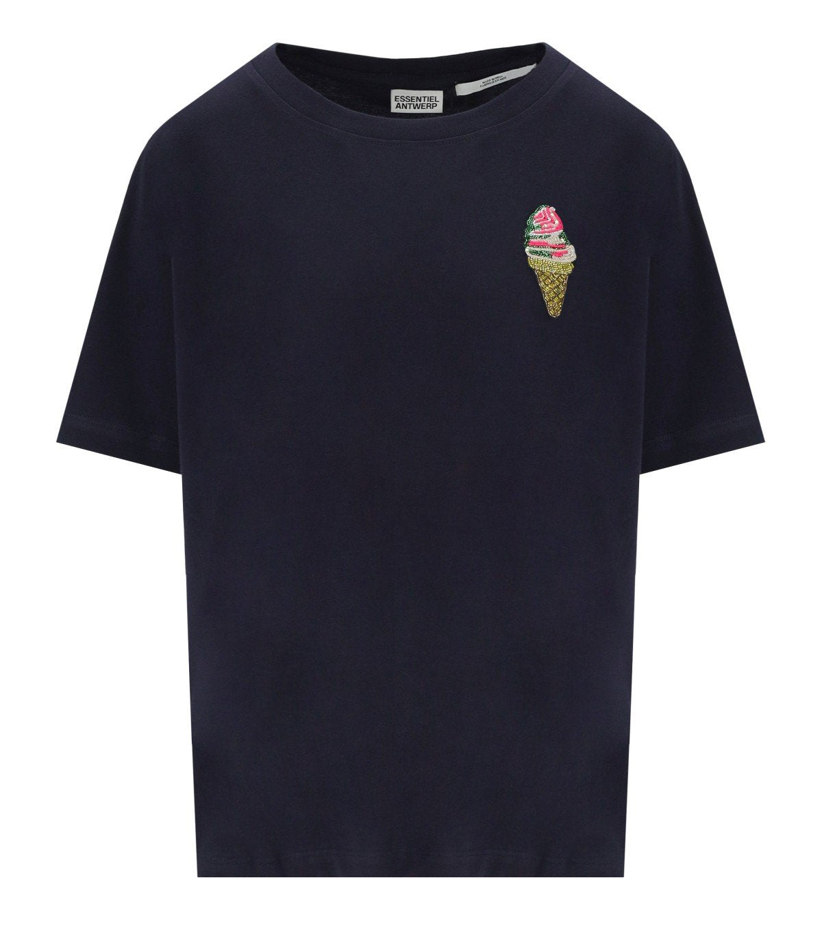 T-SHIRT HICECREAM BLU ESSENTIEL ANTWERP