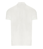 BARBOUR TARTAN PIQUE WHITE POLO SHIRT