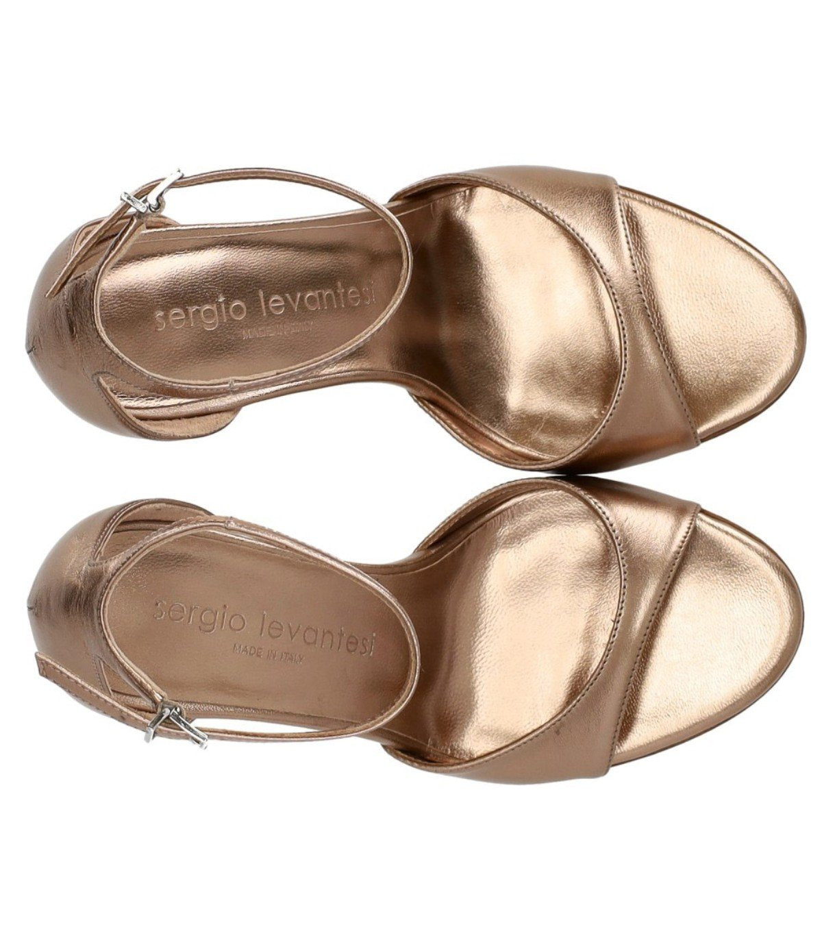 SERGIO LEVANTESI HOPE COPPER HEELED SANDAL