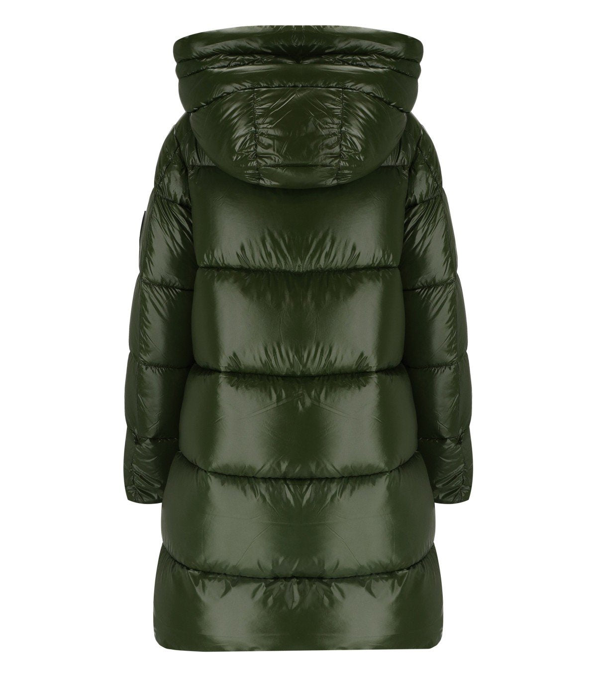 PIUMINO CON CAPPUCCIO ISABEL VERDE SAVE THE DUCK