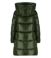 PIUMINO CON CAPPUCCIO ISABEL VERDE SAVE THE DUCK