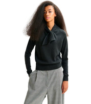 ESSENTIEL ANTWERP INVITED BLACK SWEATER