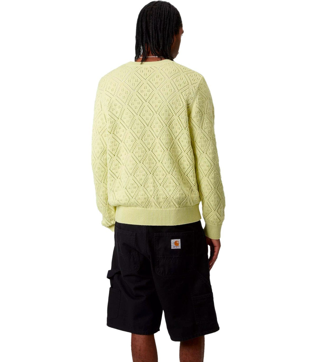 CARHARTT WIP KALEY AIR GREEN CREWNECK JUMPER