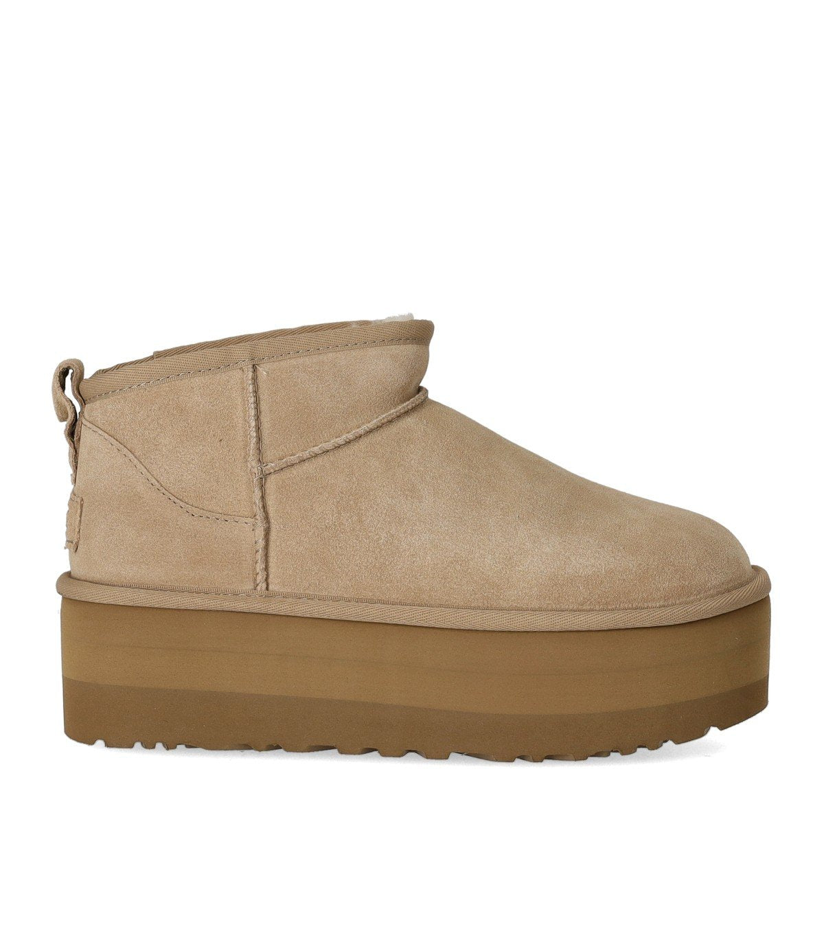 UGG CLASSIC ULTRA MINI PLATFORM SAND BOOT