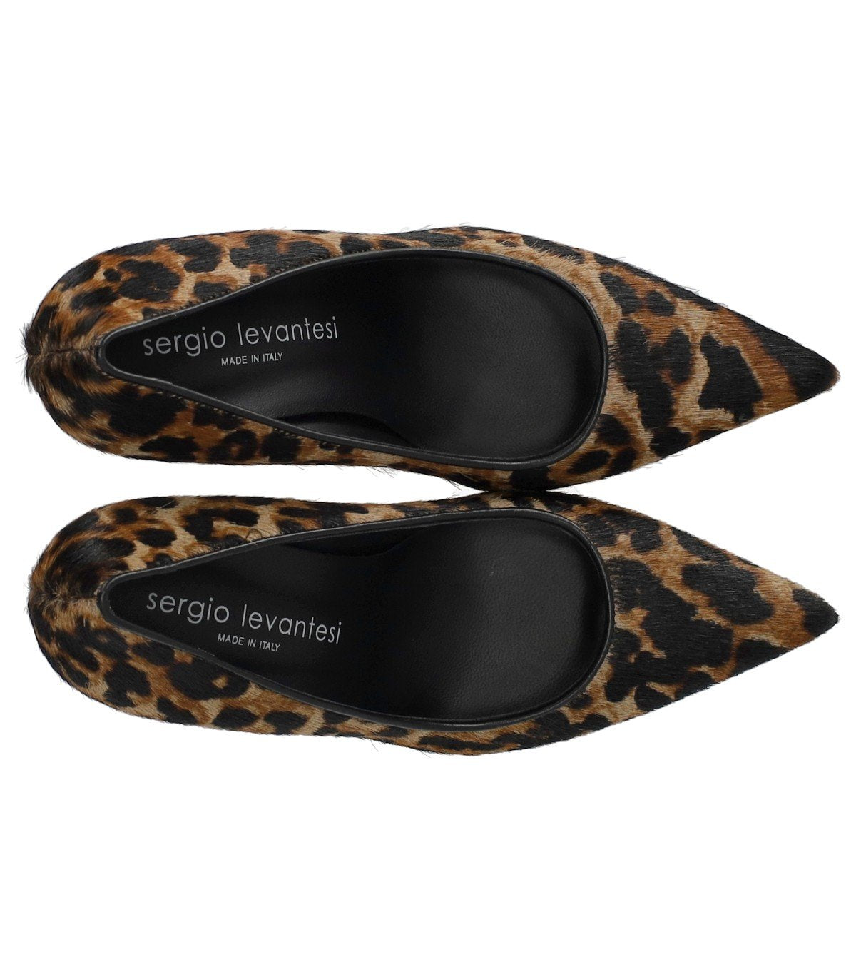 ZAPATO DE TACÓN DUSI ESTAMPADO ANIMALIER SERGIO LEVANTESI