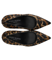 ZAPATO DE TACÓN DUSI ESTAMPADO ANIMALIER SERGIO LEVANTESI