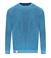 BOB BART BLUE REVERSIBLE CREWNECK PULLOVER