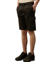 BERMUDA CARGO LIGHT FLEECE NERO C.P. COMPANY