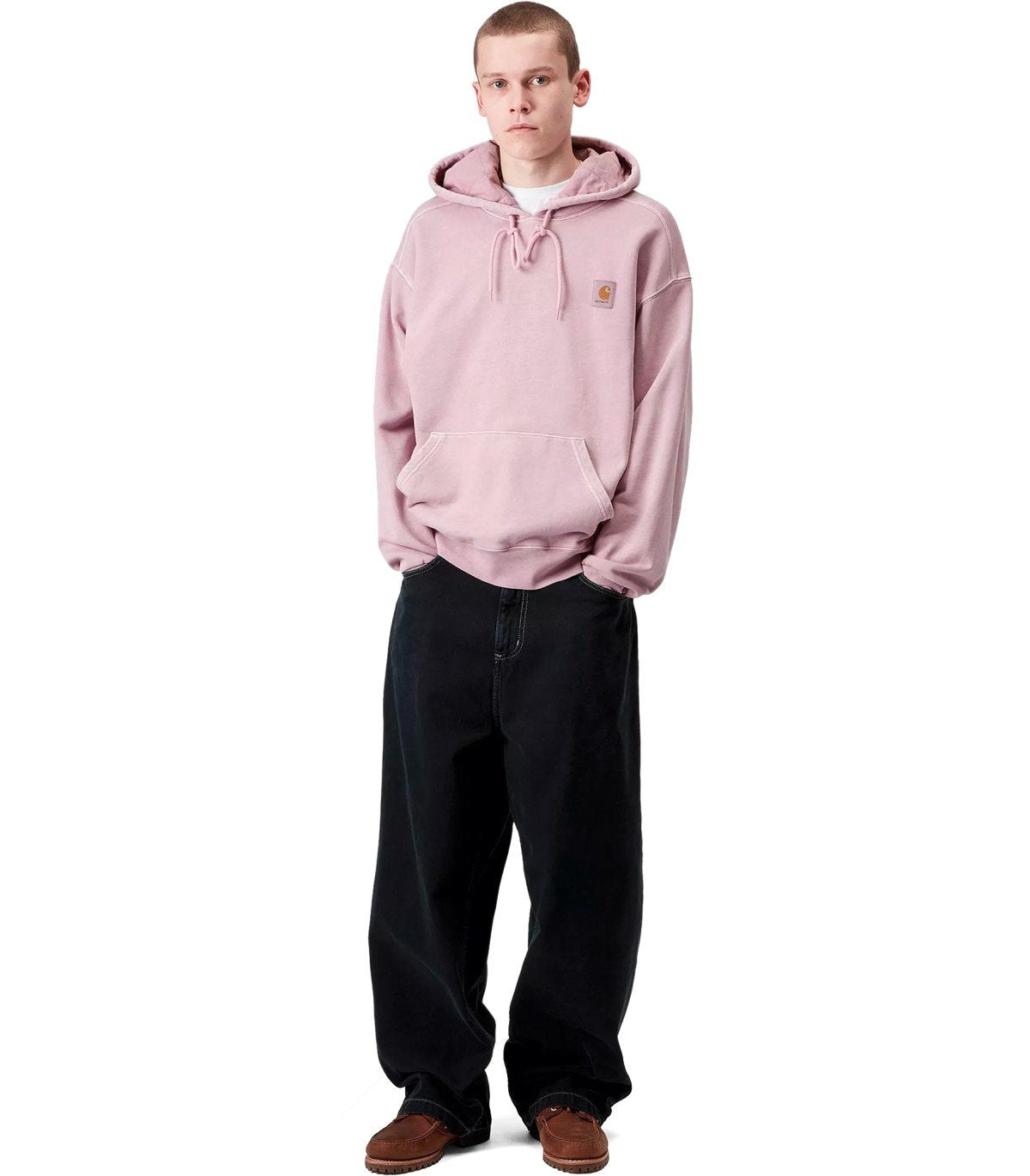 FELPA CON CAPPUCCIO NELSON HORTENSIA CARHARTT WIP
