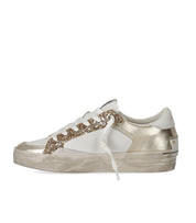 CRIME LONDON SK8 DELUXE PLATINUM GLAM SNEAKER