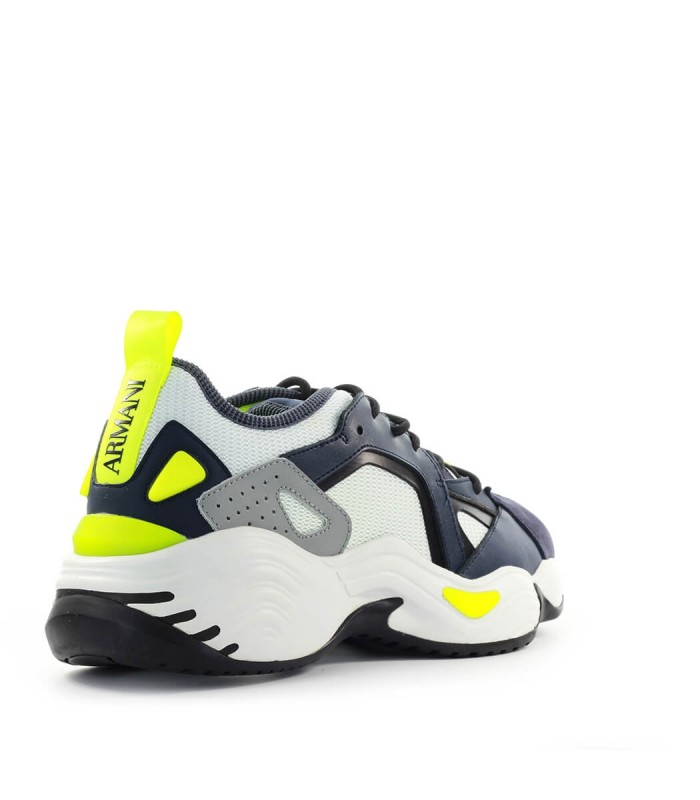emporio armani blue sneakers