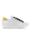 PÀNCHIC WHITE YELLOW LEATHER SNEAKER