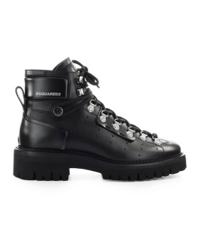 ANFIBIO HIKING HECTOR PELLE NERA DSQUARED2