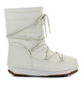 MOON BOOT MID RUBBER WP CREAM SNOW BOOT