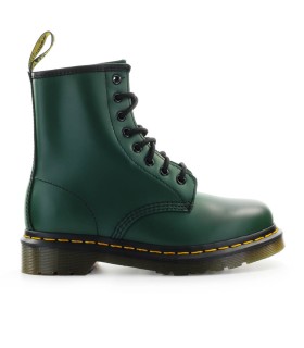 DR. MARTENS 1460 SMOOTH GREEN COMBAT BOOT