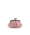 MAX MARA WEEKEND PASTICCINO PINK NAPPA LEATHER CLUTCH