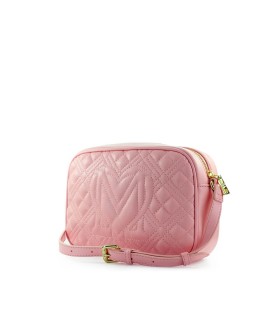 BORSA A TRACOLLA MEDIA QUILTED ROSA LOVE MOSCHINO