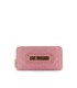 LOVE MOSCHINO QUILTED PINK LARGE WALLET