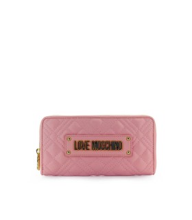 LOVE MOSCHINO QUILTED ROSA GROSSE BRIEFTASCHE