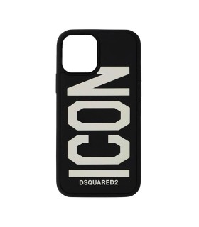 COVER IPHONE 12 PRO BE ICON NERA DSQUARED2